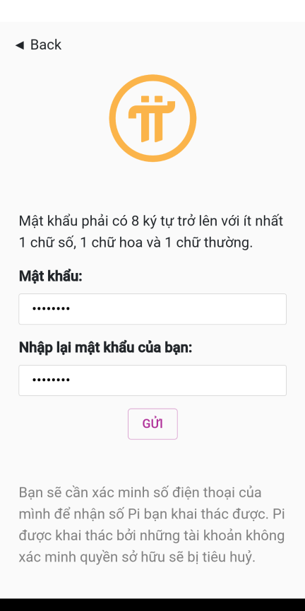 Đăng ký Pi Network