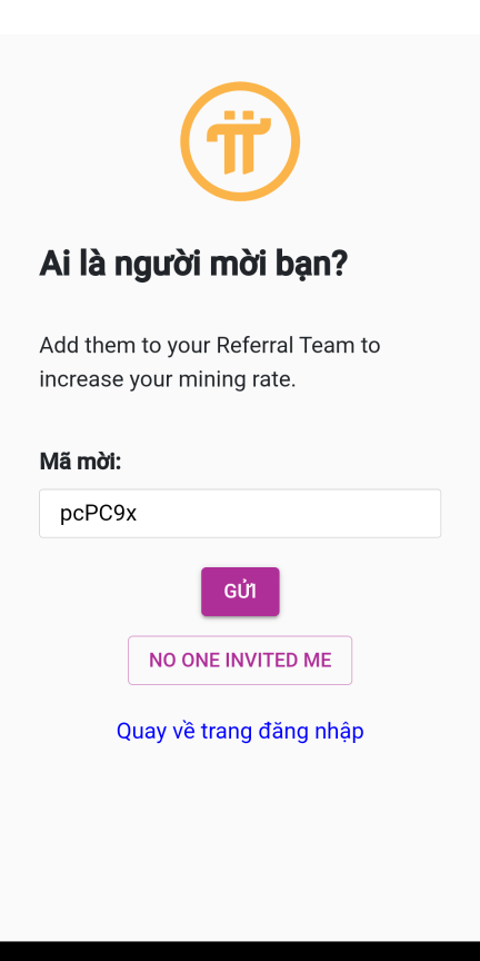 Đăng ký Pi Network